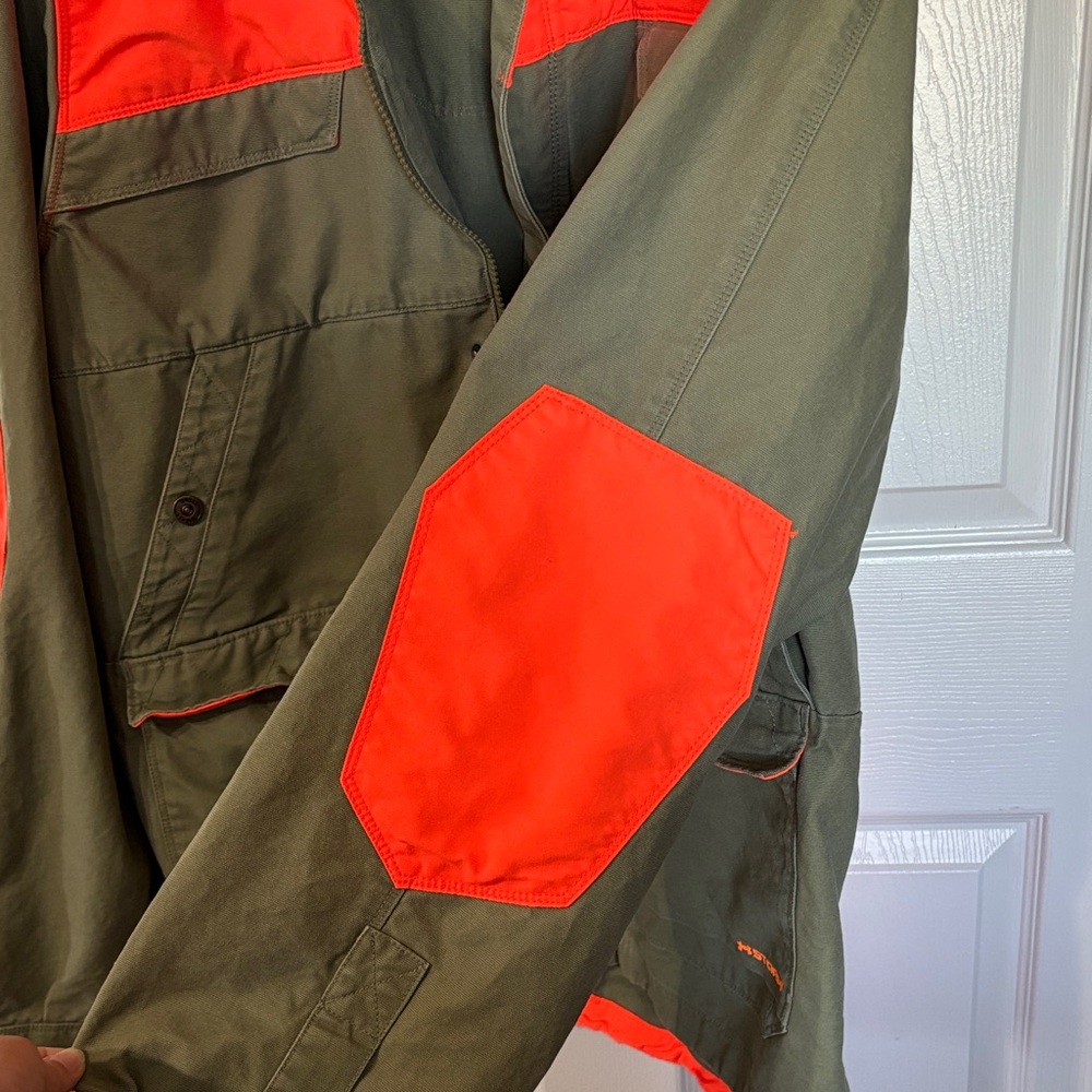Under Armour Bright Orange and Olive Jacket - Picture 4 of 7